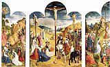 Triptych Canvas Paintings - Calvary Triptych